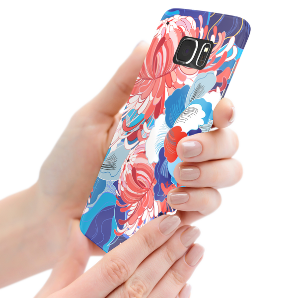 Watercolor Floral Art Samsung Galaxy S7 Edge Phone Case