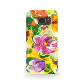 Colorful Floral Art Samsung Galaxy S7 Phone Case