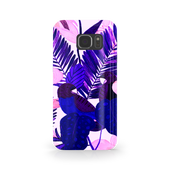 Purple Palm Leaf Samsung Galaxy S7 Phone Case