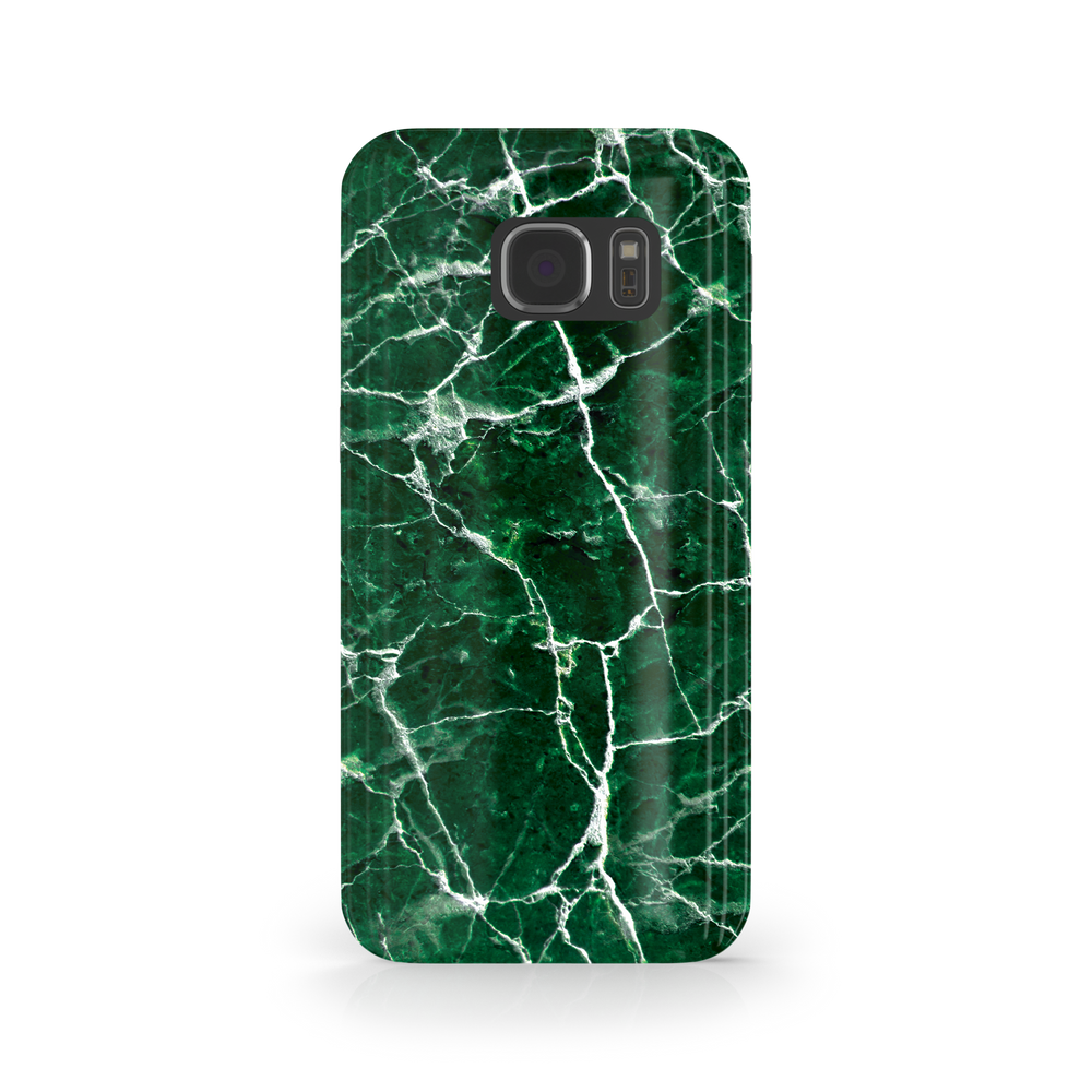 Jungle Green Marble Samsung Galaxy S7 Phone Case