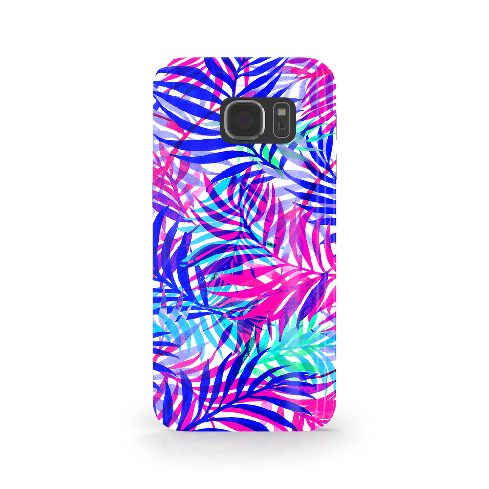Tropical Plants Print Samsung Galaxy S7 Phone Case