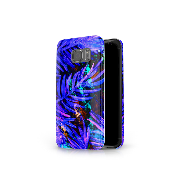 Purple Leaf Samsung Galaxy S7 Phone Case