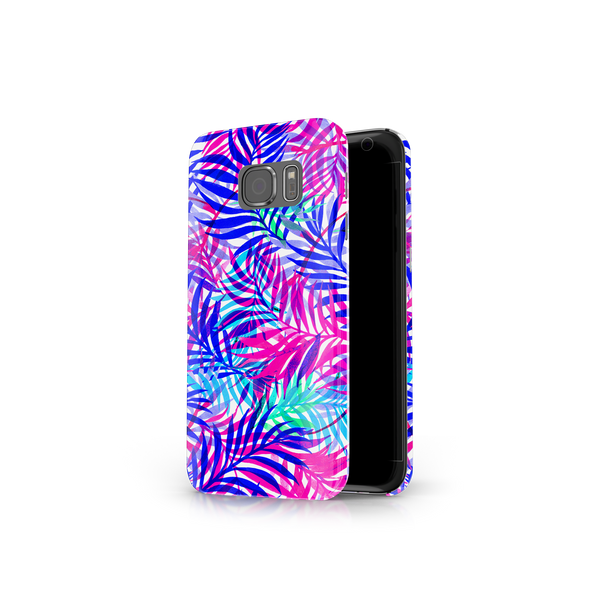 Tropical Plants Print Samsung Galaxy S7 Phone Case