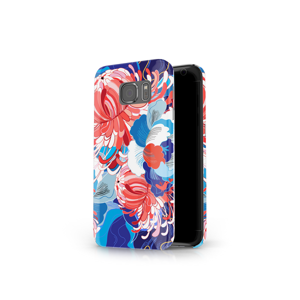 Watercolor Floral Art Samsung Galaxy S7 Phone Case