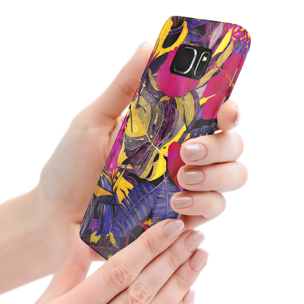 Red Flower Samsung Galaxy S7 Phone Case