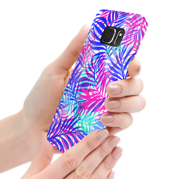 Tropical Plants Print Samsung Galaxy S7 Phone Case