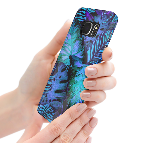 Colorful Palm Leaf Samsung Galaxy S7 Phone Case