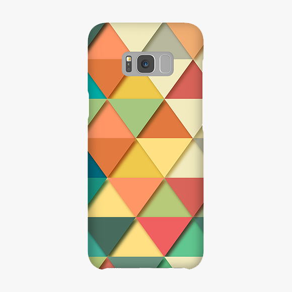 Colorful Triangles Samsung Galaxy S8 Plus Phone Case
