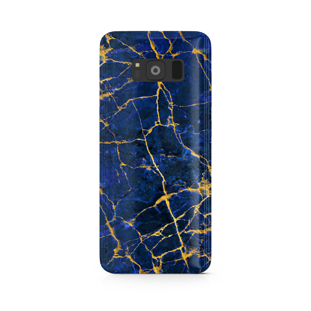 Blue Granite Marble iPhone 8 Plus Phone Case