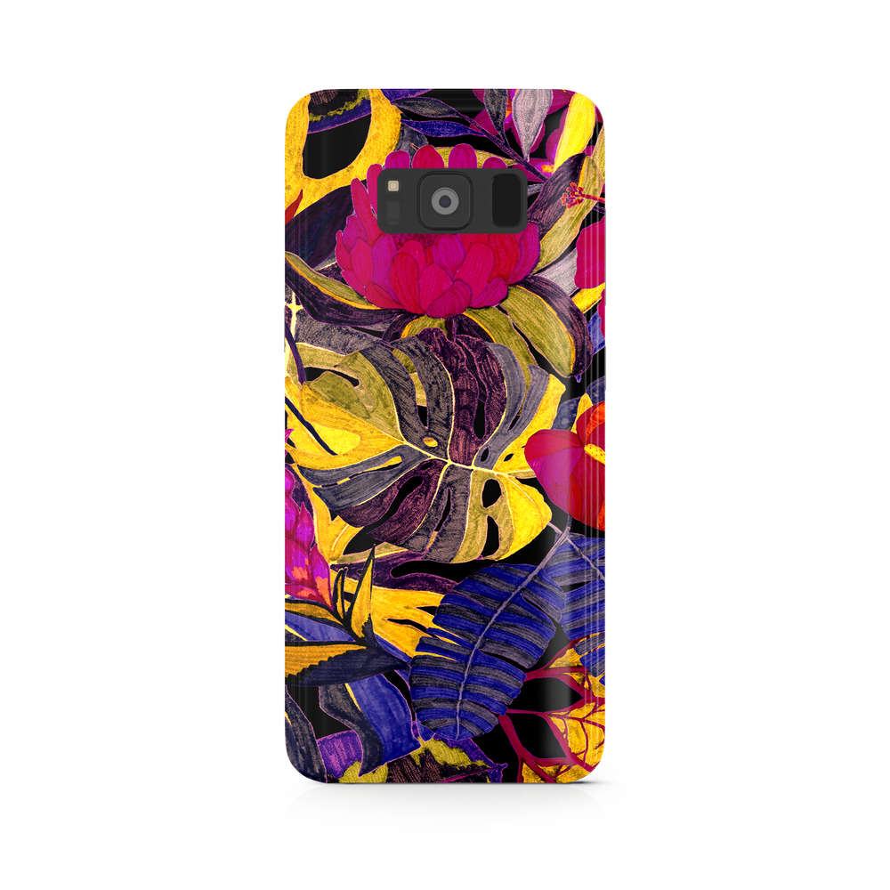 Red Flower Samsung Galaxy S8 Phone Case