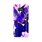 Purple Palm Leaf Samsung Galaxy S8 Phone Case
