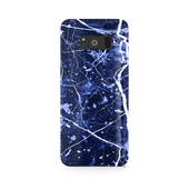 Blue Granite Marble Samsung Galaxy S8 Phone Case