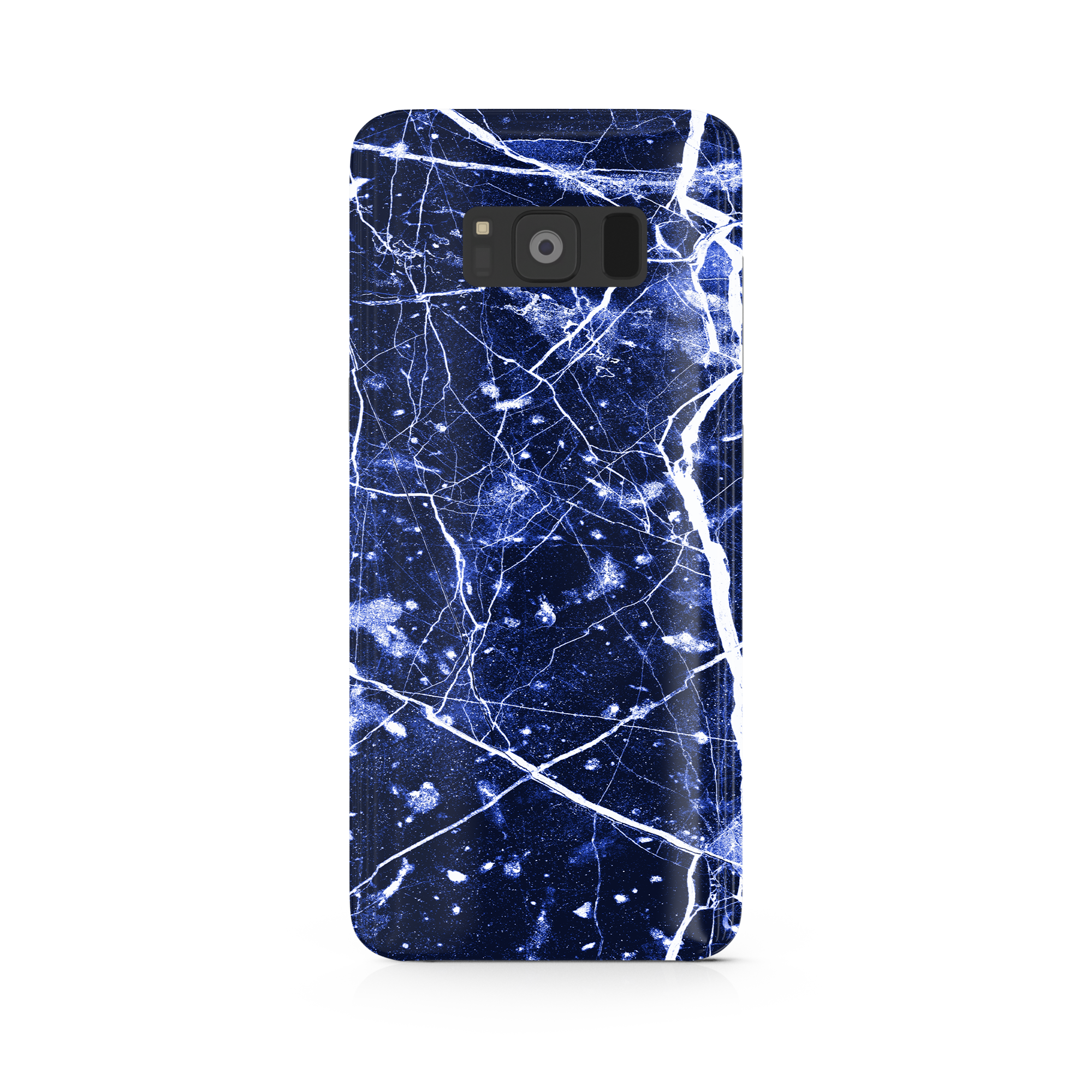 Blue Granite Marble Samsung Galaxy S8 Plus Phone Case