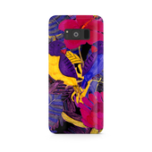 Painted Crimson Flower Samsung Galaxy S8 Phone Case