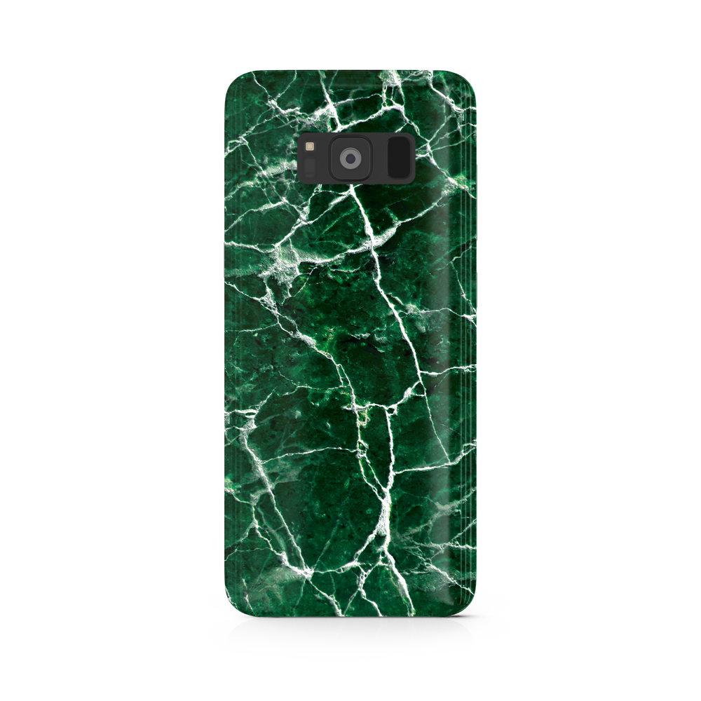 Jungle Green Marble Samsung Galaxy S8 Phone Case