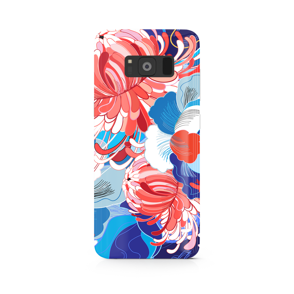 Watercolor Floral Art Samsung Galaxy S8 Phone Case