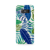Colorful Tropical Leaves Samsung Galaxy S8 Phone Case