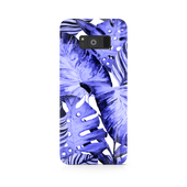 Purple Tropical Leaf Samsung Galaxy S8 Plus Phone Case