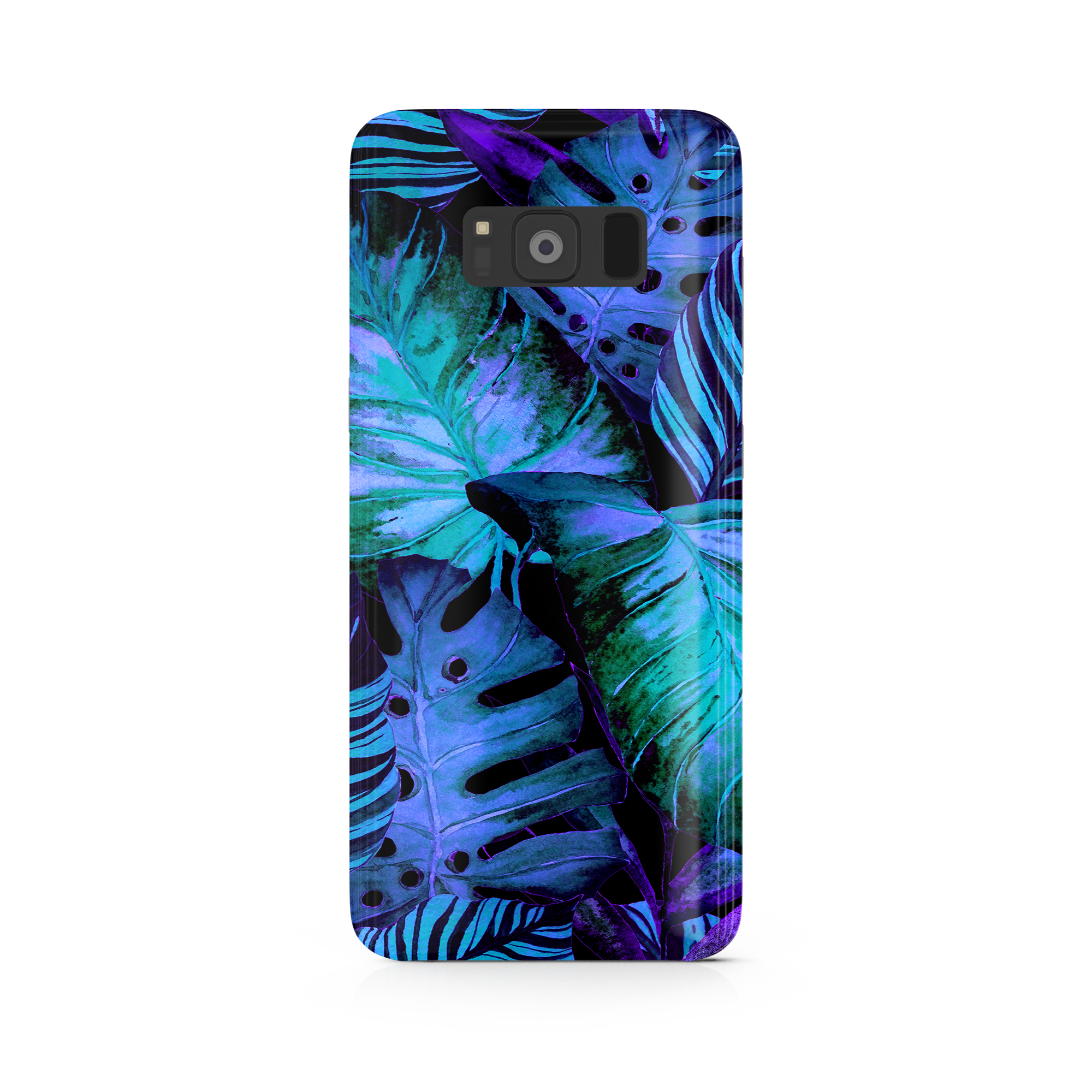 Colorful Palm Leaf Samsung Galaxy S8 Plus Phone Case