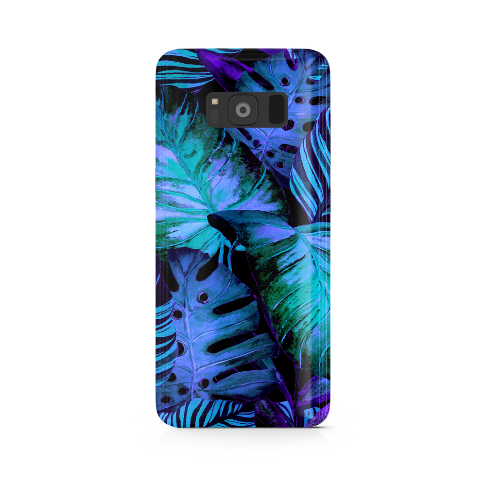 Colorful Palm Leaf Samsung Galaxy S8 Plus Phone Case