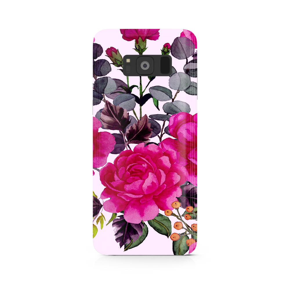 Watercolor Rose Samsung Galaxy S8 Phone Case
