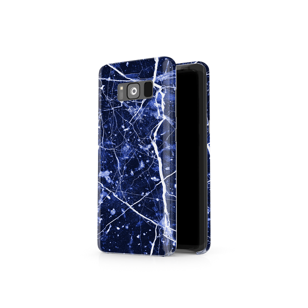 Blue Granite Marble Samsung Galaxy S8 Phone Case