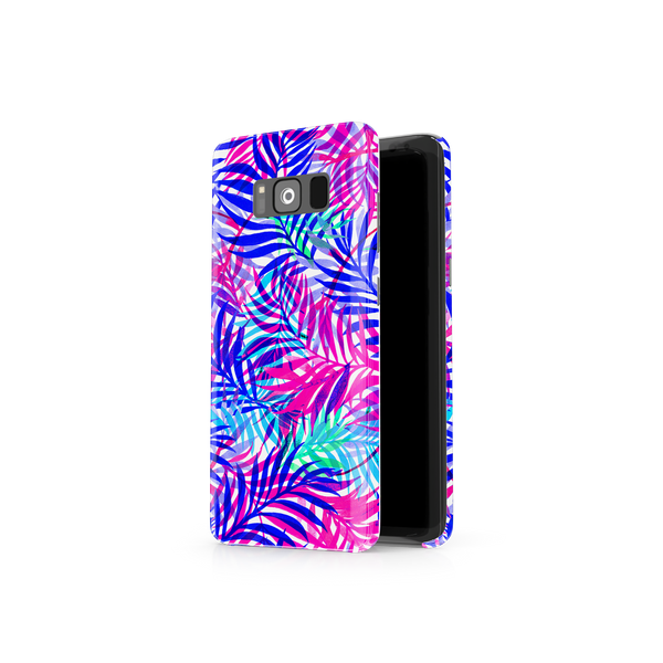 Tropical Plants Print Samsung Galaxy S8 Phone Case