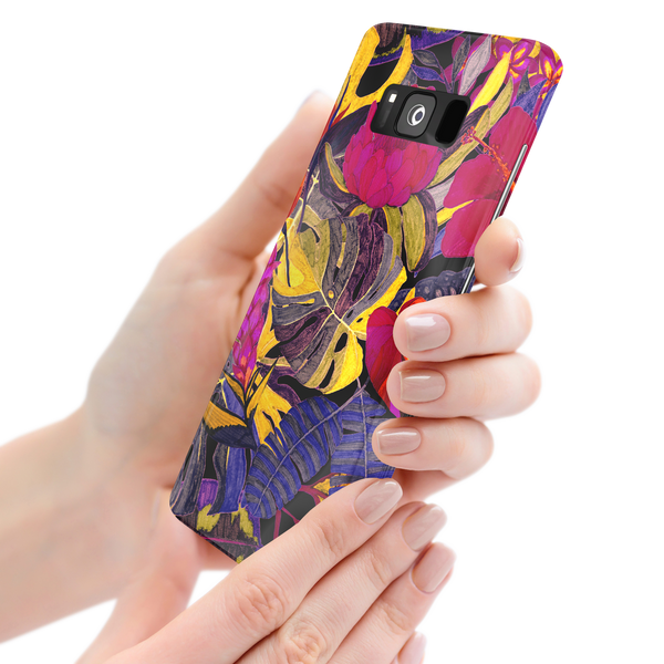 Red Flower Samsung Galaxy S8 Plus Phone Case