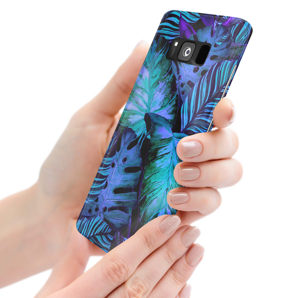 Colorful Palm Leaf Samsung Galaxy S8 Phone Case