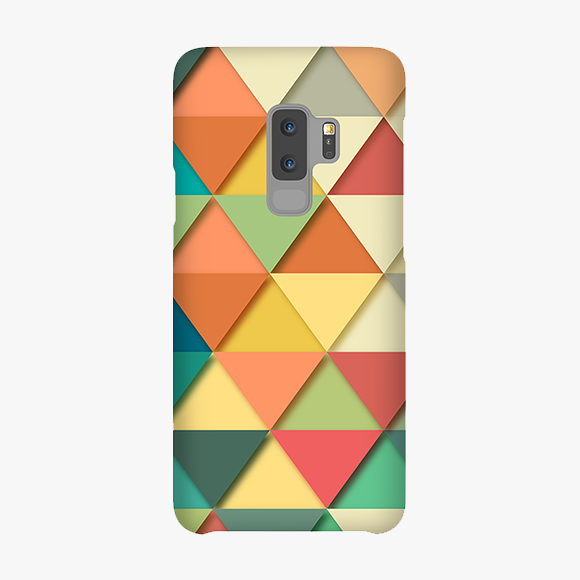 Colorful Triangles Samsung Galaxy S9 Plus Phone Case