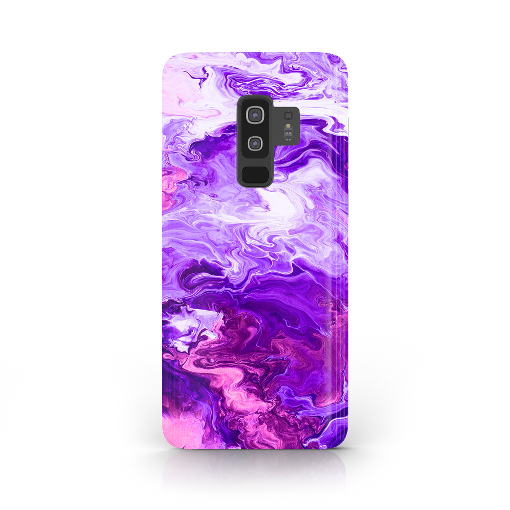 Purple Marble Samsung Galaxy S9 Plus Phone Case
