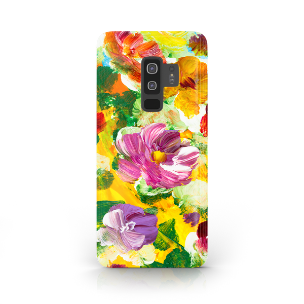 Colorful Floral Art Samsung Galaxy S9 Plus Phone Case