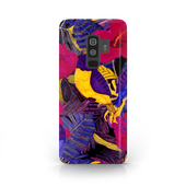 Painted Crimson Flower Samsung Galaxy S9 Plus Phone Case