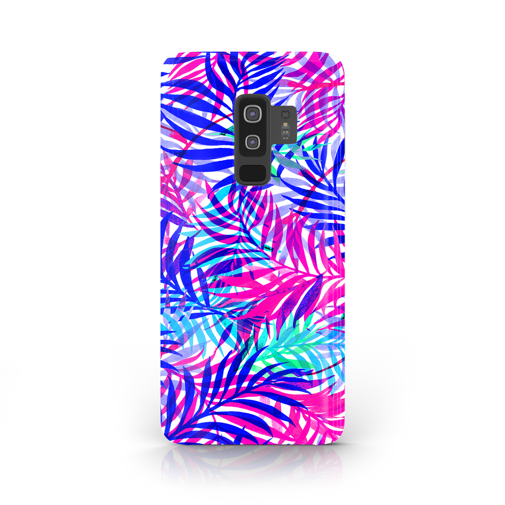 Tropical Plants Print Samsung Galaxy S9 Plus Phone Case