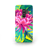 Pink Flower Samsung Galaxy S9 Plus Phone Case