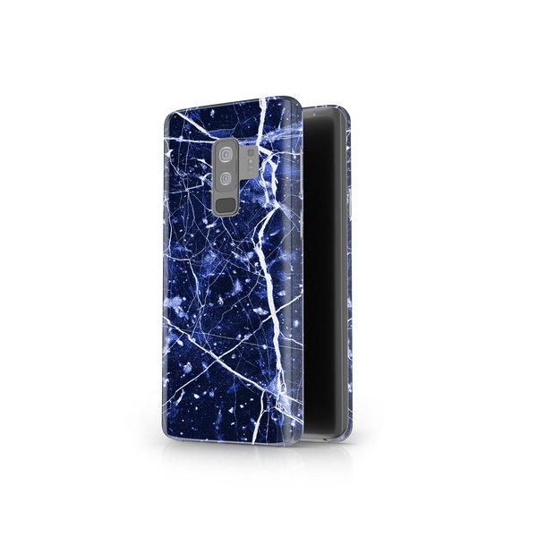 Blue Granite Marble Samsung Galaxy S9 Plus Phone Case