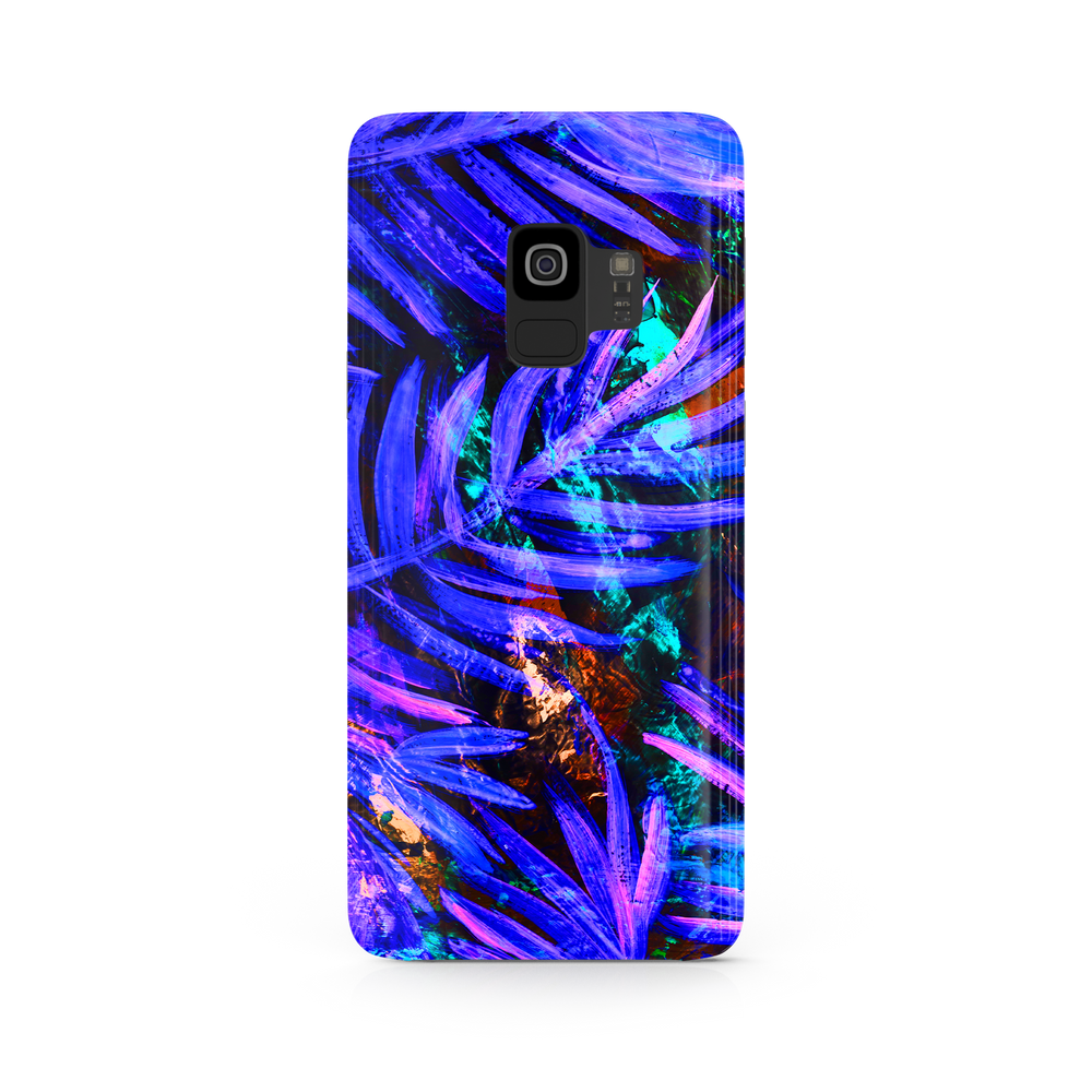 Purple Leaf Samsung Galaxy S9 Phone Case