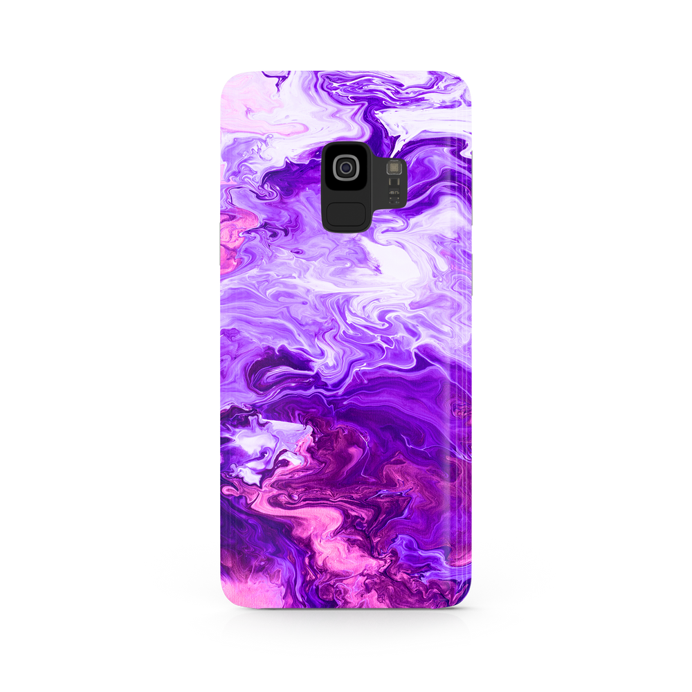 Purple Marble Samsung Galaxy S9 Phone Case
