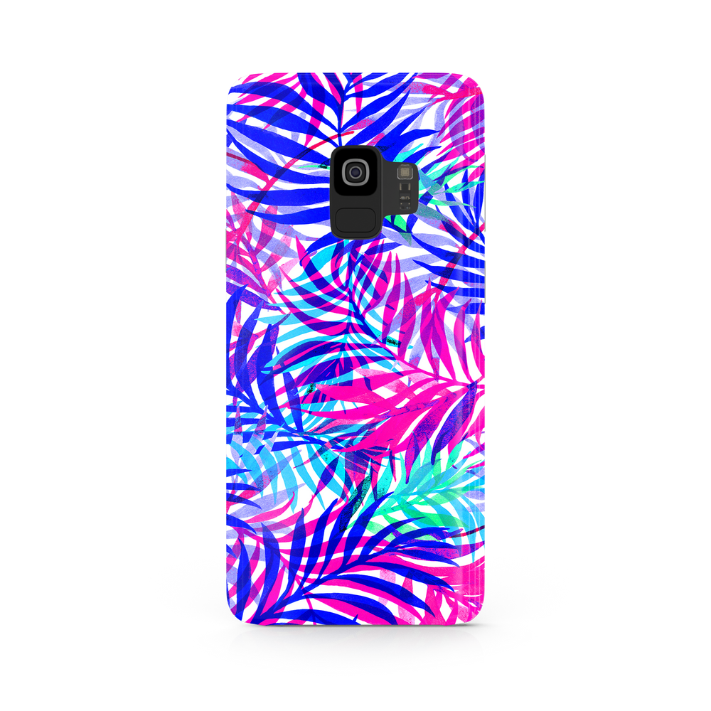 Tropical Plants Print Samsung Galaxy S9 Phone Case