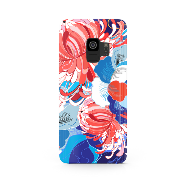 Watercolor Floral Art Samsung Galaxy S9 Phone Case