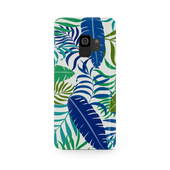 Colorful Tropical Leaves Samsung Galaxy S9 Phone Case