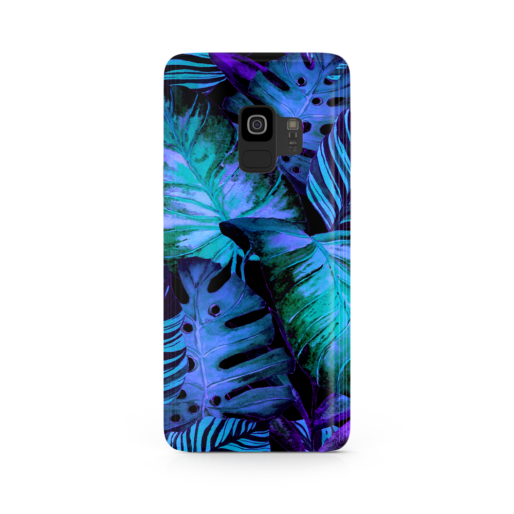 Colorful Palm Leaf Samsung Galaxy S9 Phone Case