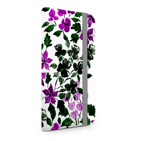 Purple Flower Art iPhone 5 Phone Case