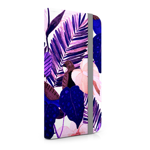 Purple and Pink Tropical Leaves Samsung Galaxy S10 Phone Case