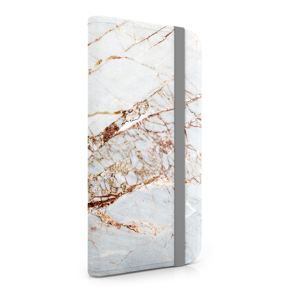 White & Gold Marble iPhone 8 Phone Case