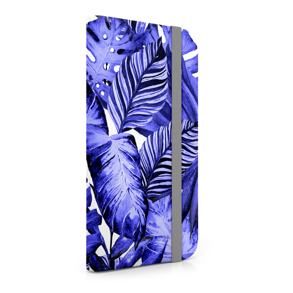 Purple Tropical Leaf Samsung Galaxy S7 Edge Phone Case