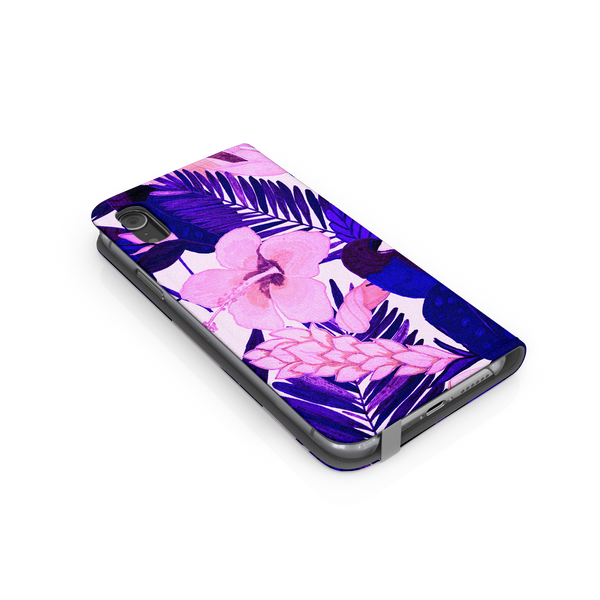 Purple Palm Leaf Google Pixel XL Phone Case