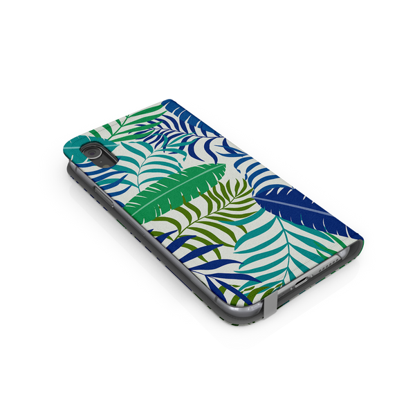 Colorful Tropical Leaves iPhone 5 Phone Case