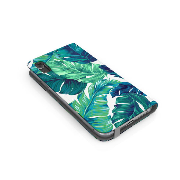 Green Tropical Leaves Google Pixel Phone Case