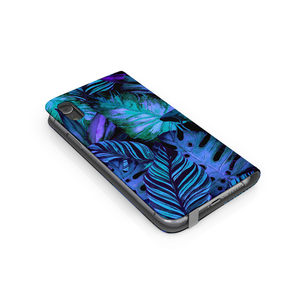 Colorful Palm Leaf iPhone XS Phone Case